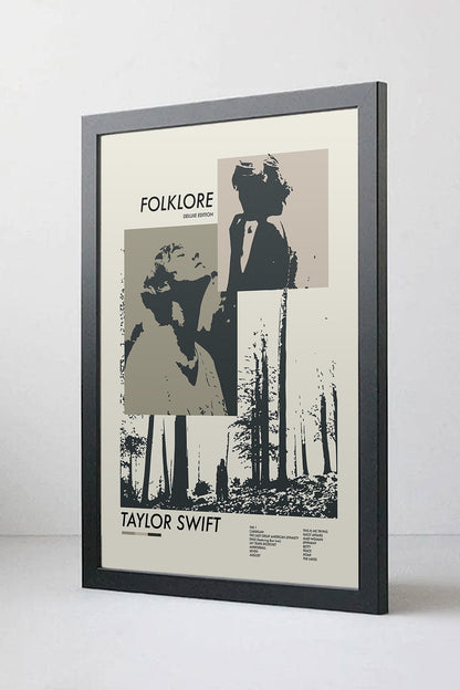 Folklore Taylor Swift' Poster, picture, metal print, paint by Conceptual  Photography